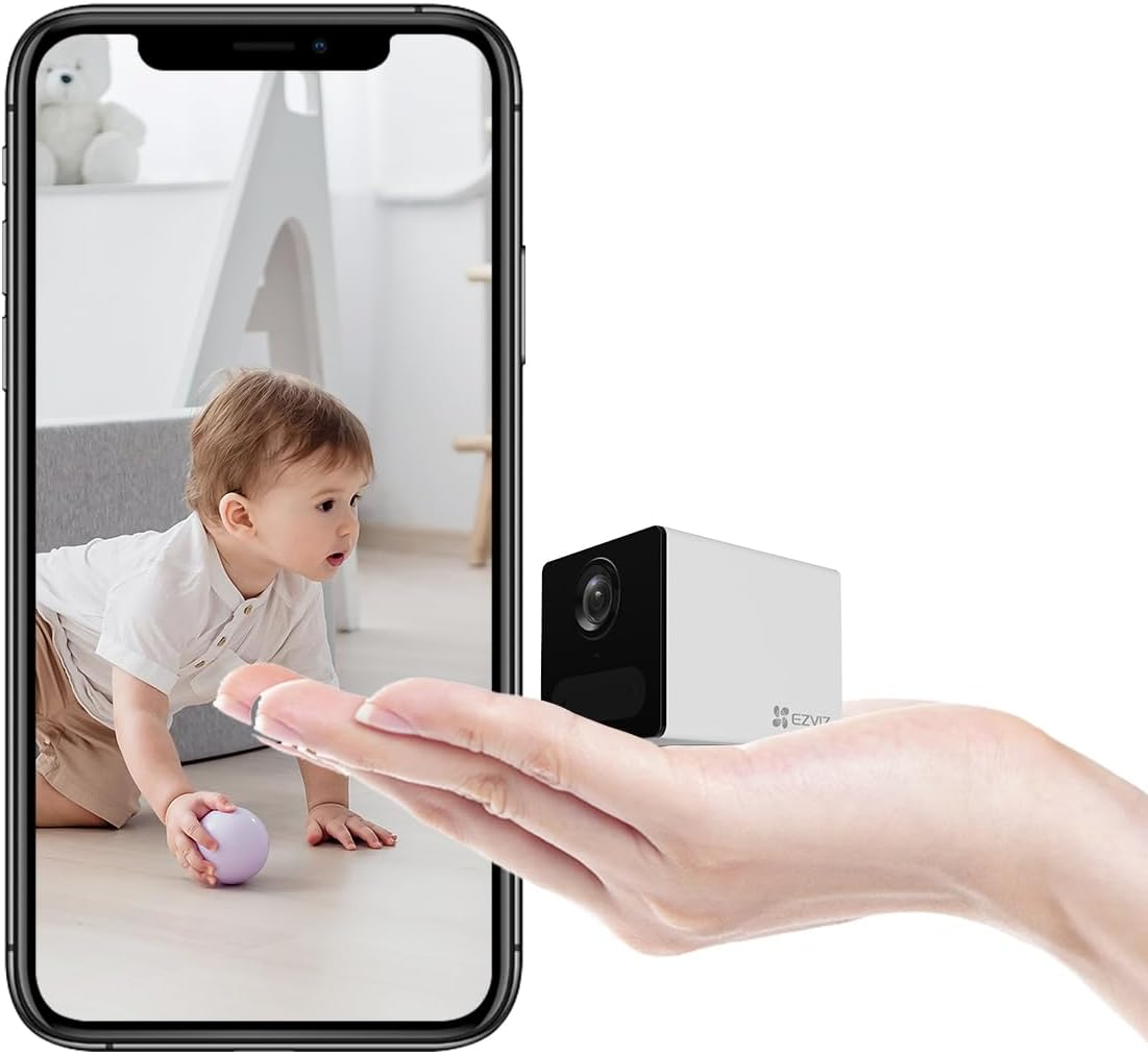 EZVIZ CB2 Wi-Fi Smart Home Battery Camera - White EZVIZ CB2 Wi-Fi Smart Home Battery Camera - White